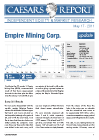 Empire Mining Corp. - Update