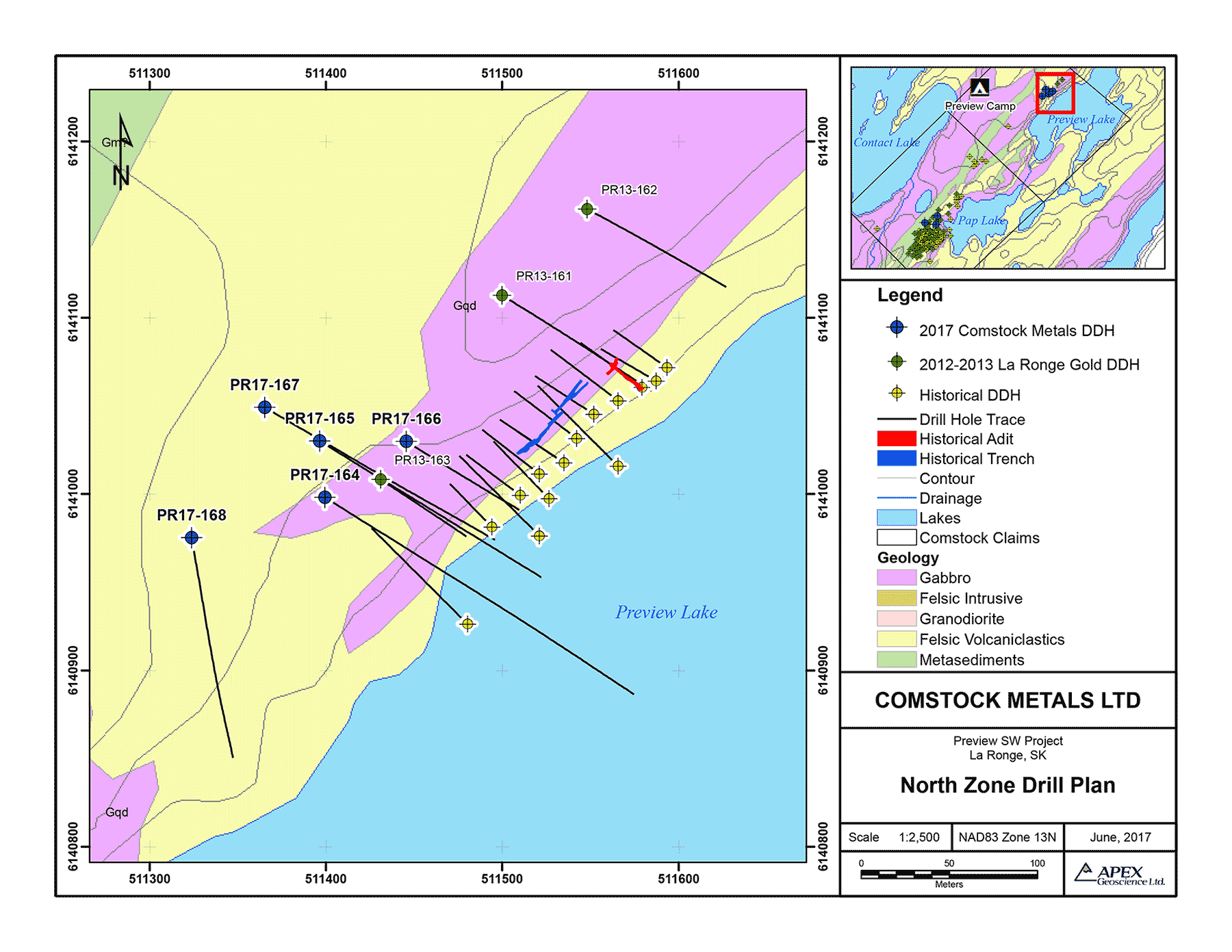 Preview SW North Zone Drill Plan
