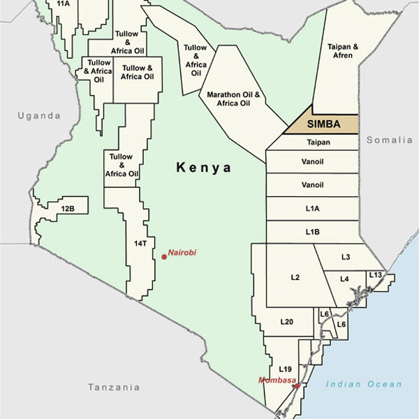 Simba Energy Inc. - Kenya Block 2A