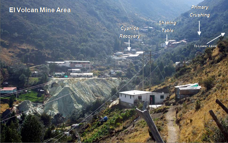 El Volcan Mine Area