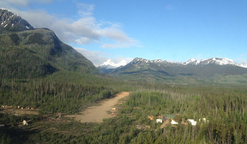 Brixton Metals Corp. - Thorn Property Landing Strip