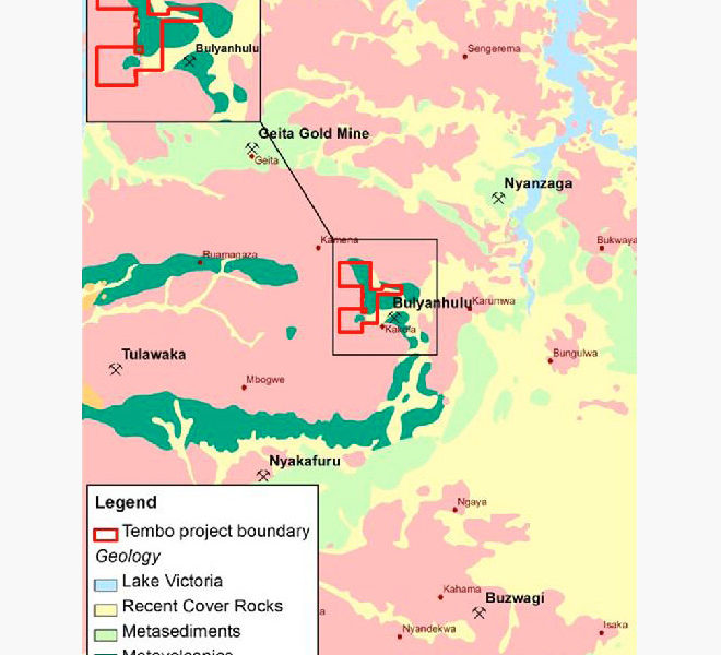 Tembo Gold Corp. - Well understood geological granite greenstone terrane with parallels worldwide