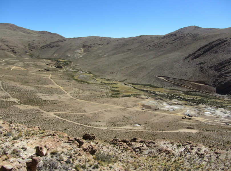 Chinchillas - Panorama Silver Mantos to Socavon