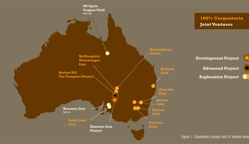 Carpentaria Exploration Projects