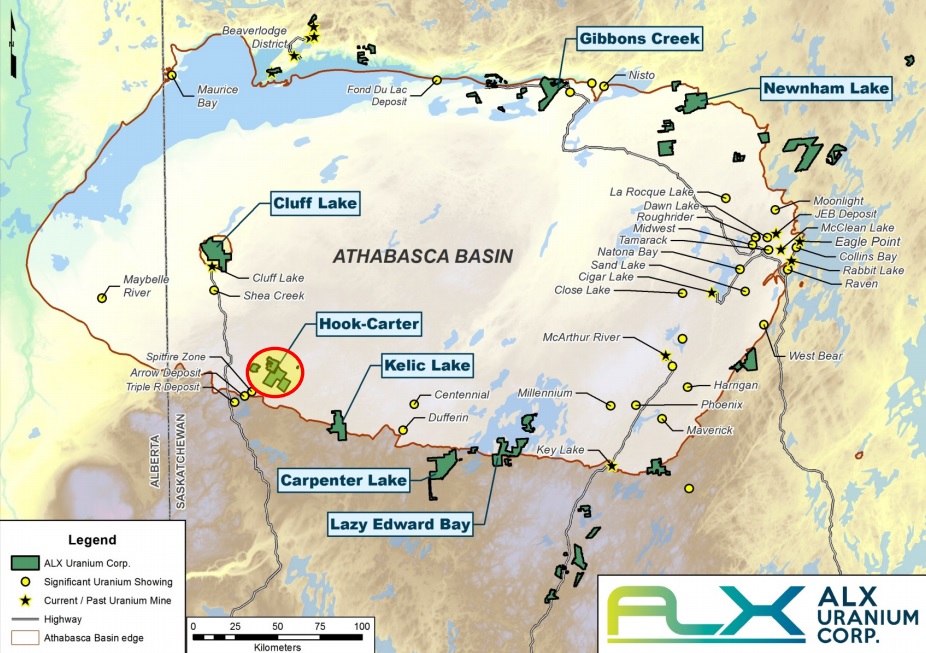 ALX Uranium Hook Carter Athabasca Basin 1