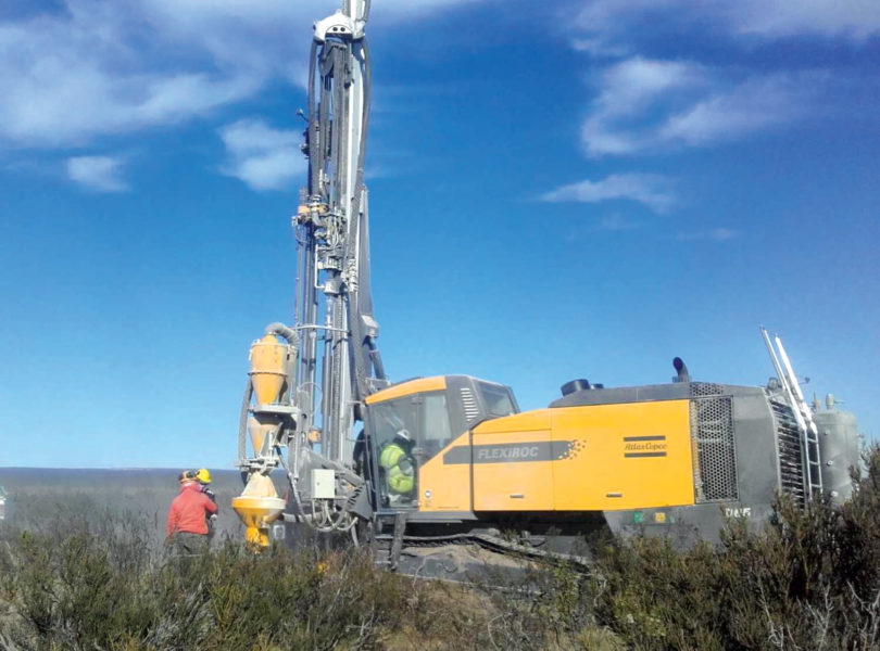 Drilling at Amarillo Grande
