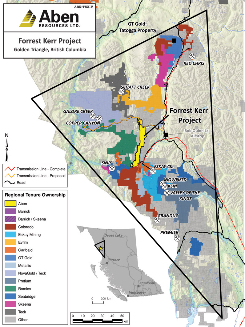 Aben's Forrest Kerr Project in the Golden Triangle