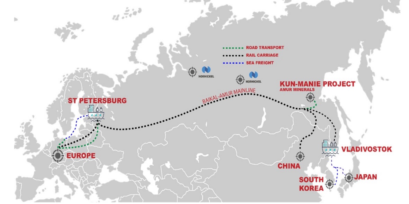 Amur Minerals KunManie