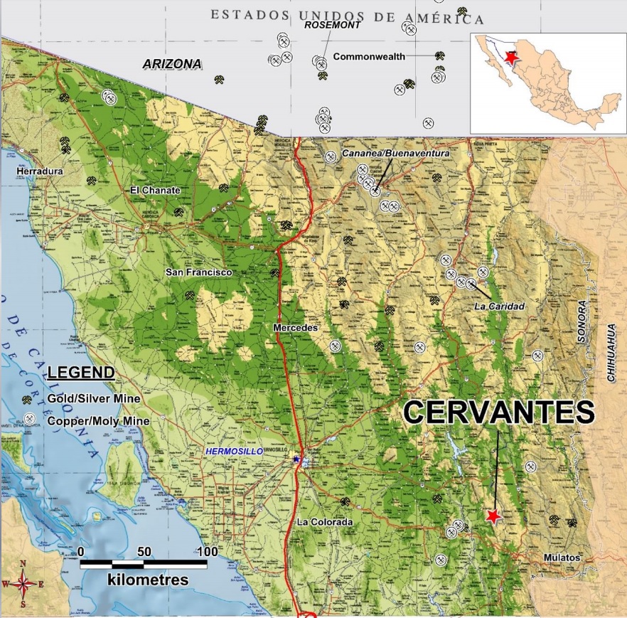 Aztec Minerals AZT Cervantes 1