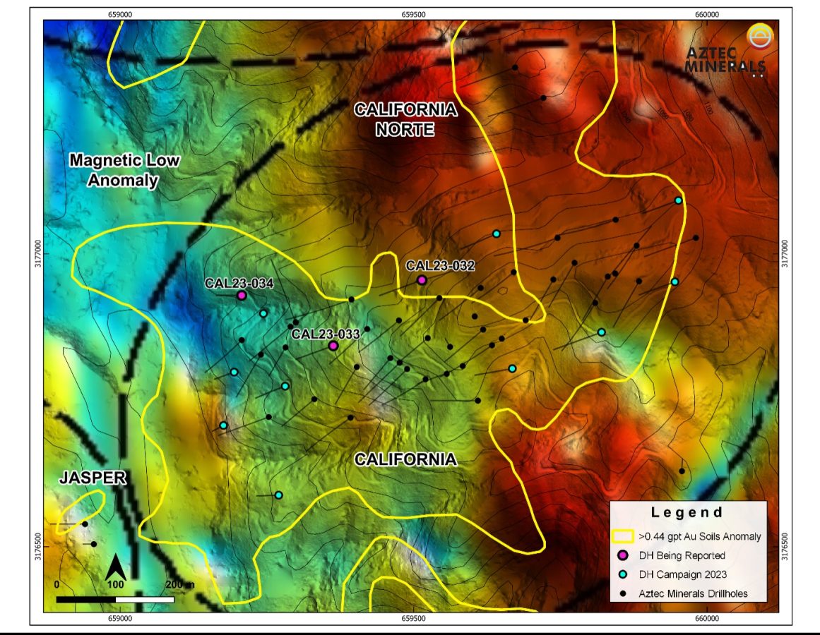 Aztec Minerals releases high-grade assay results in first drill update ...