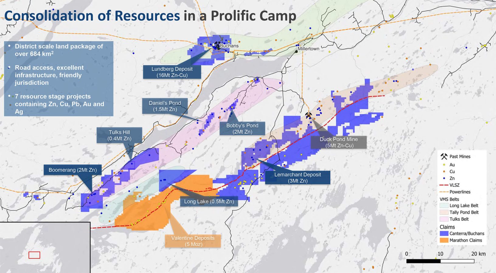 Report Canterra Minerals Refocusing on zinc in Newfoundland Caesars Report