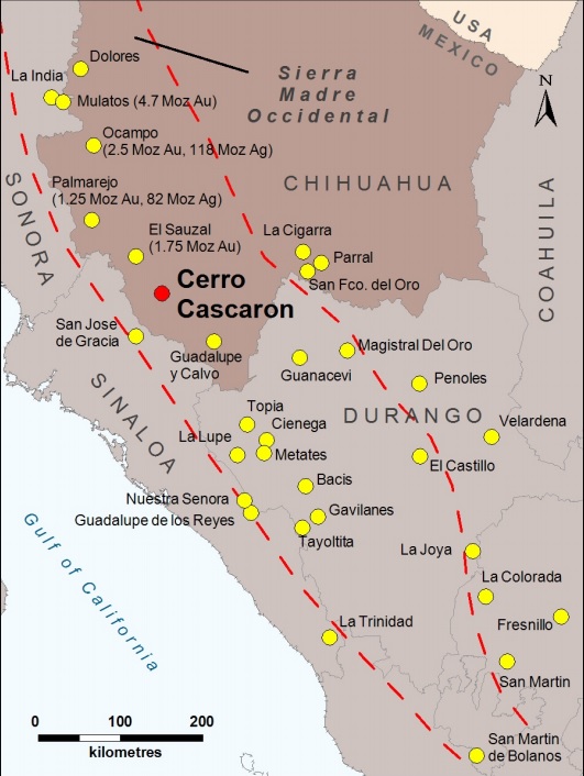Evrim Resources EVM Cerro Cascaron