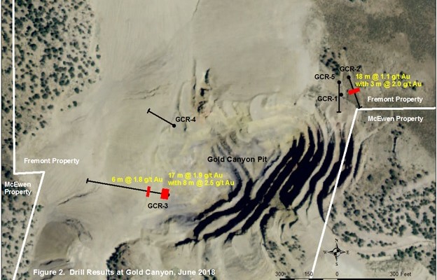 Fremont Gold drills high-grade gold oxide at Gold Canyon