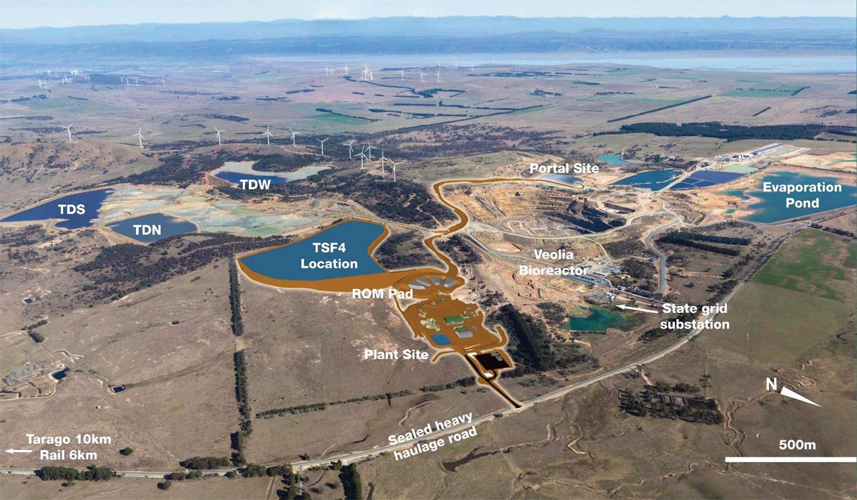 Sandy Point Regional Setting: Woodlawn Polymetallic Mine of Heron Resources