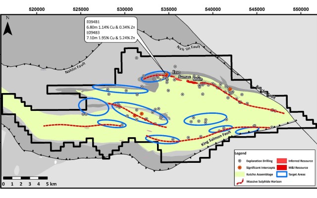 Kutcho Exploration Targets