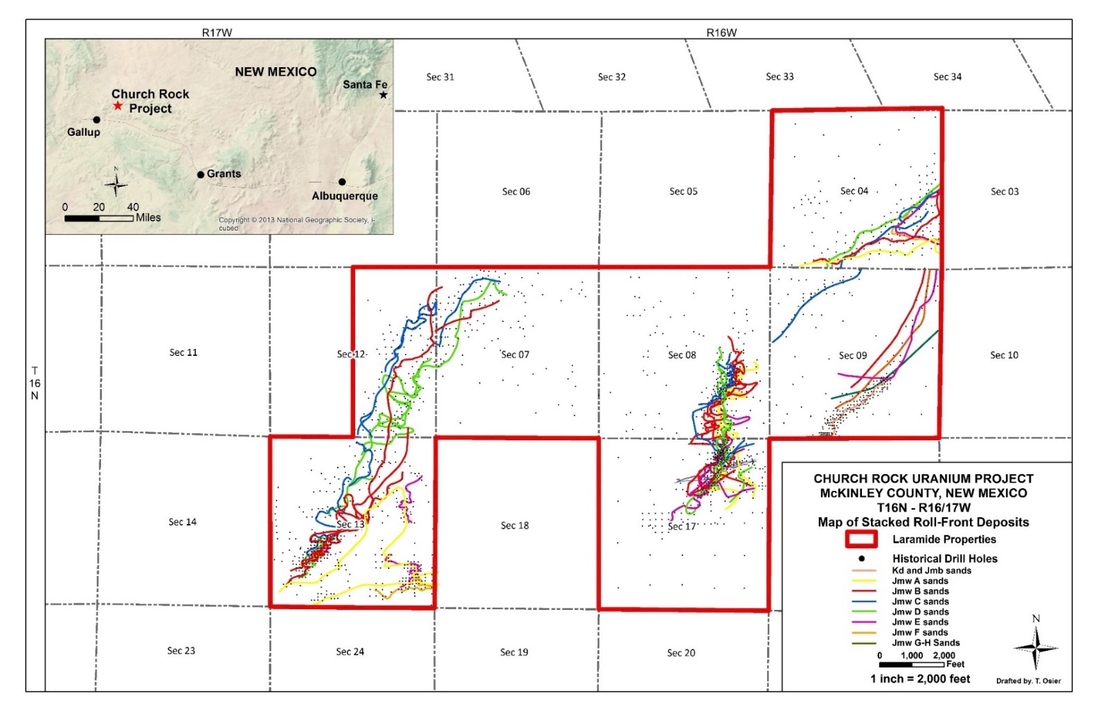 Laramide Resources LAM Church Rock 1