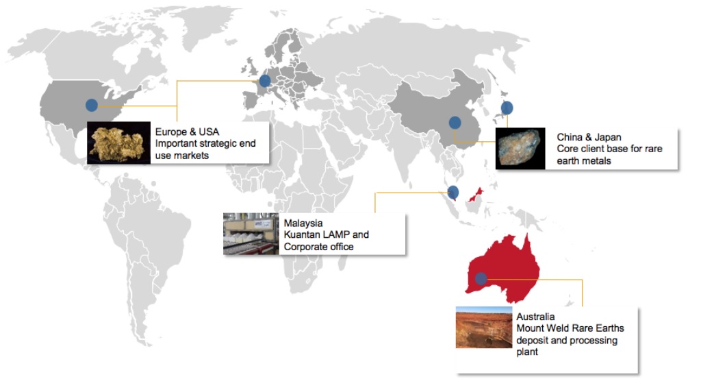 Lynas LYC Map