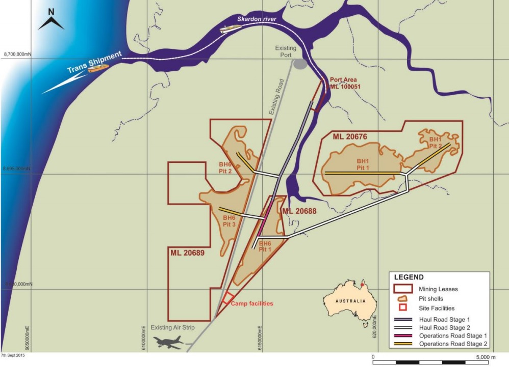 Metro Mining MMI Bauxite Hills