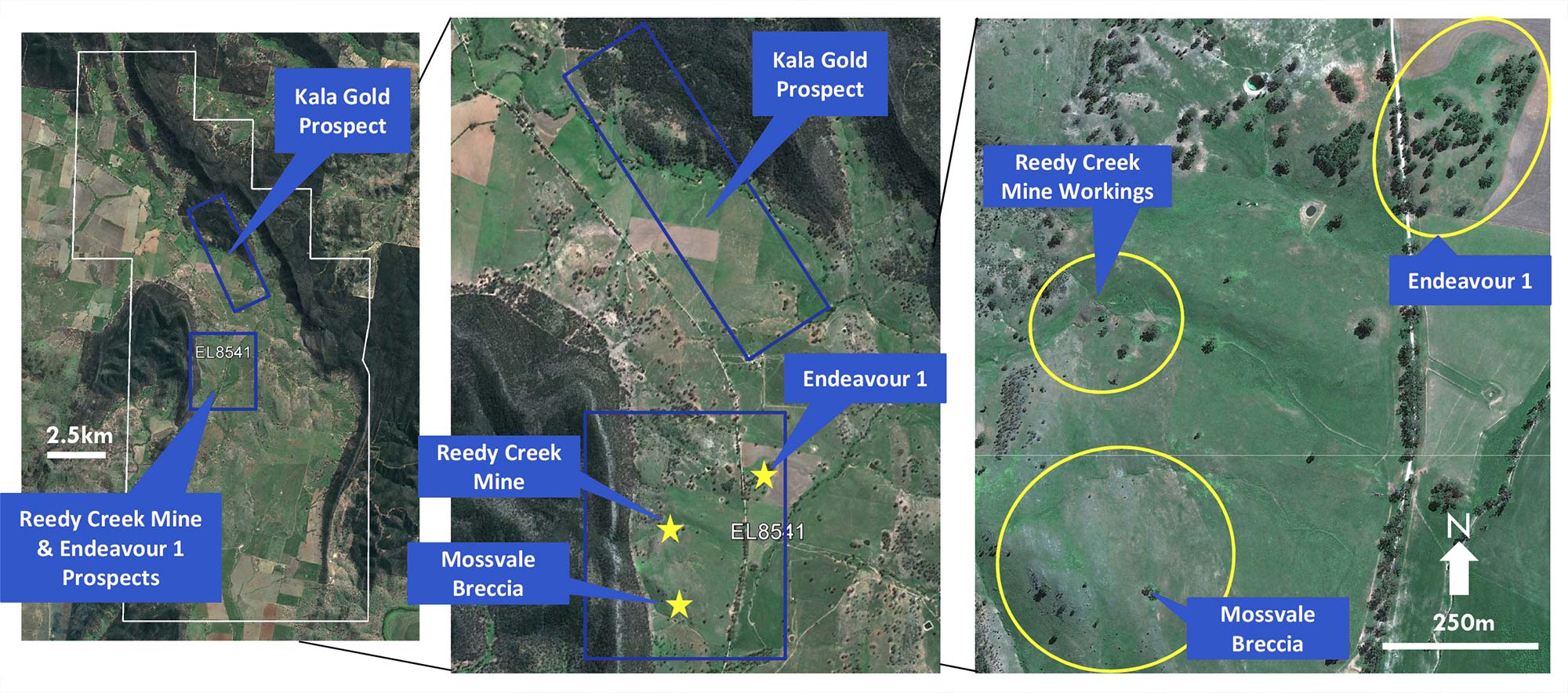 Reedy Creek Project - Location