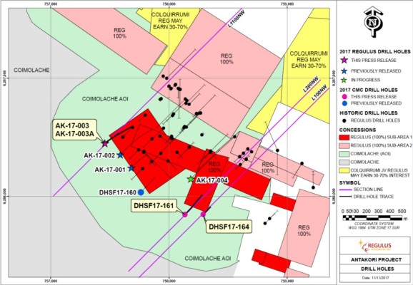 Regulus Resources Regulus Resources continues to expand the Antakori copper-gold project ...