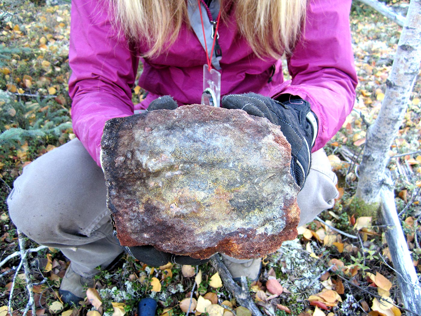 Highly Radioactive SST Boulder