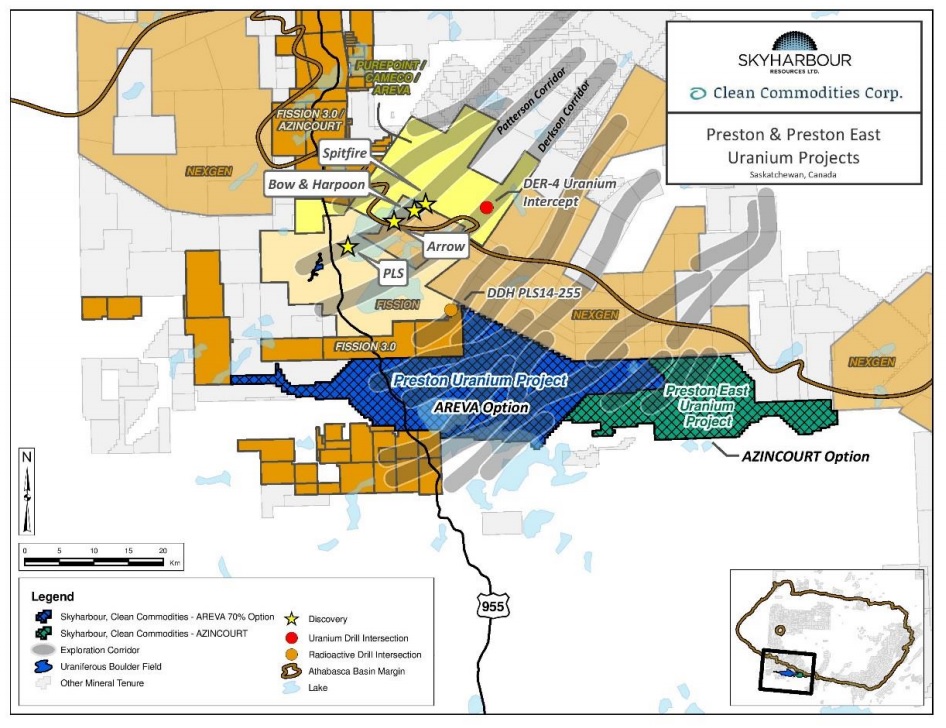 Skyharbour Resources Preston