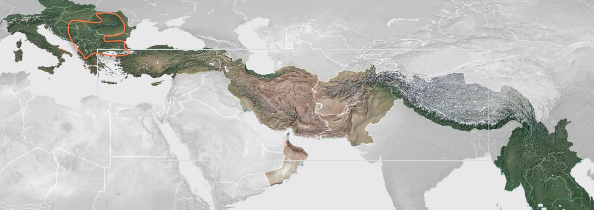 The Tethyan Mineral Belt extends over 10,000km from Asia to the Balkans and is comparable to the Andes and Western US & Canada yet significantly less explored