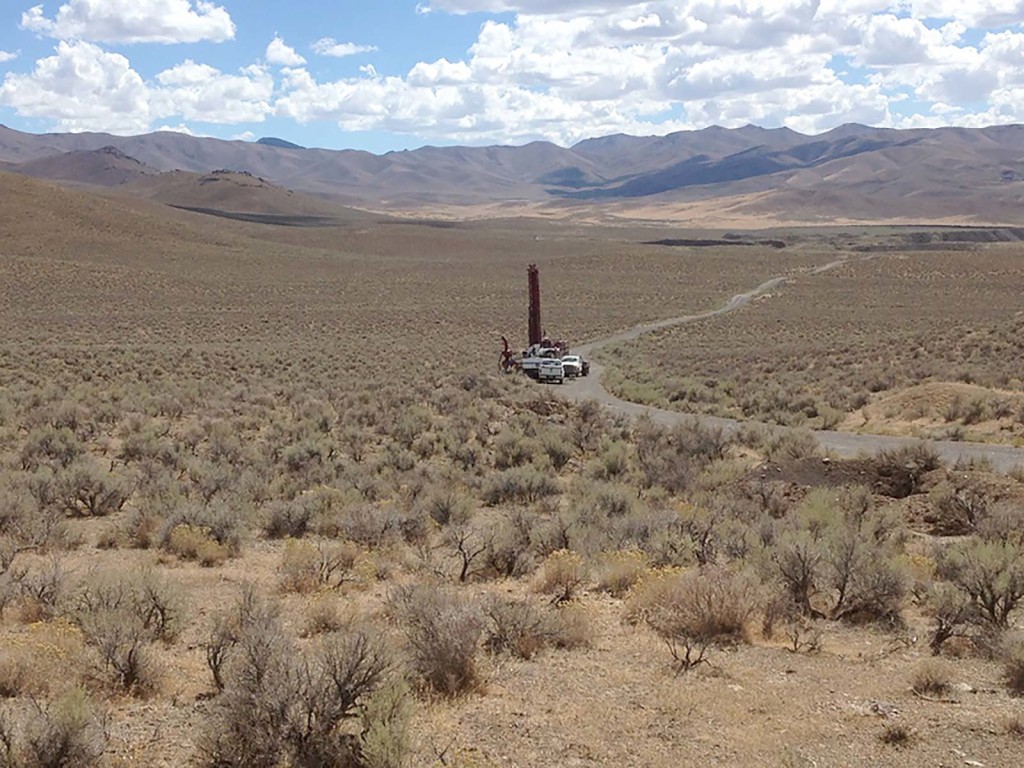 Shoshone Pediment Drilling