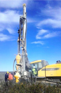 Drilling at Amarillo Grande